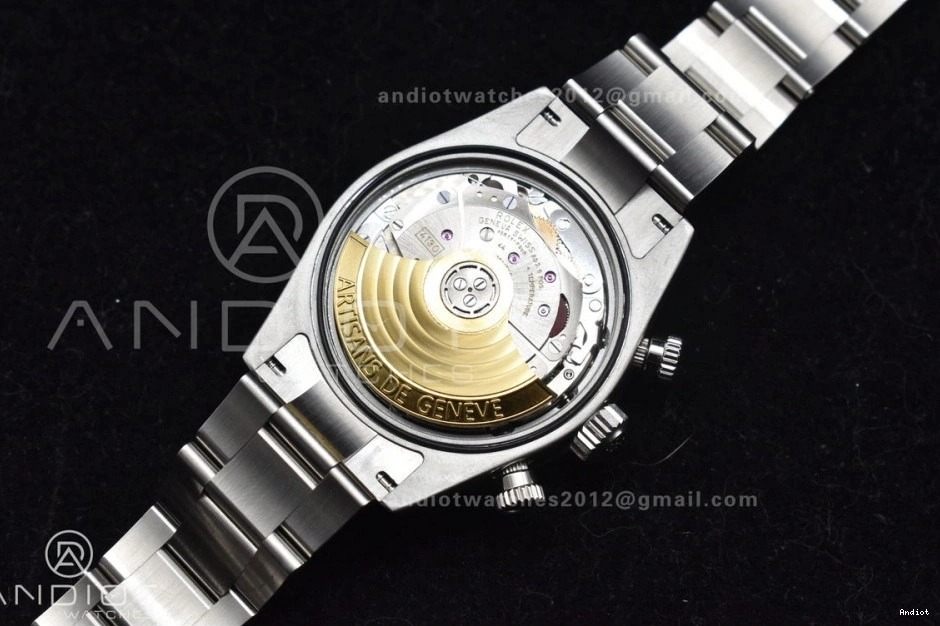 SS SS Black Best White Bracelet on ADGF Dial Daytona A7750 Edition 0414